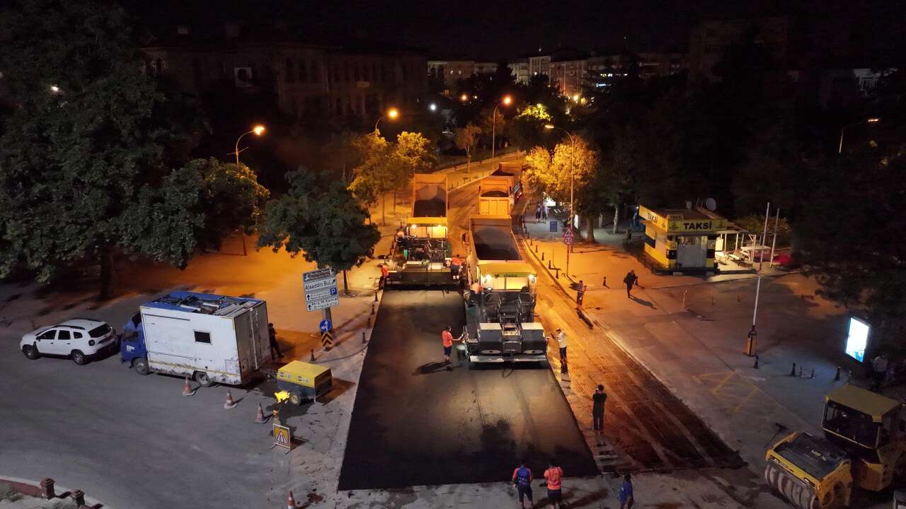 Konya Büyükşehir, şehrin merkezini bir gece değiştirdi 10